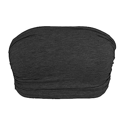 Urban Classics Damen Ladies Bandeau Top, gris, L Urban Classics Damen Ladies Bandeau Top, gris, L