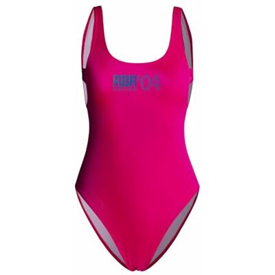 Pepe Jeans Maillot de bain RBR Scoop pour femme, rose (fuchsia), M Pepe Jeans Maillot de bain RBR Scoop pour femme, rose (fuchsia), M