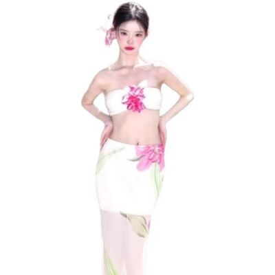 CHENWEIHAI Maillot de bain Bikini Belle Fleur Bikini Sexy Hot Girl Vacances Maillot de bain Femme Little Fresh CHENWEIHAI Maillot de bain Bikini Belle Fleur Bikini Sexy Hot Girl Vacances Maillot de bain Femme Little Fresh