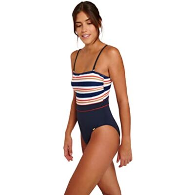 Livia Isabel BERKANE Maillot de Bain Une pièce, Marine, M/38 Femme, Marine, M Livia Isabel BERKANE Maillot de Bain Une pièce, Marine, M/38 Femme, Marine, M