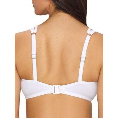 Pour Moi ? Haut de bikini rembourré à armatures pour femme, Blanc (Blanc Blanc), 90B Pour Moi ? Haut de bikini rembourré à armatures pour femme, Blanc (Blanc Blanc), 90B