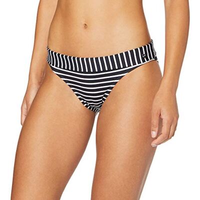 s.Oliver RED LABEL Beachwear LM Hill Bas de Bikini, Schwarz-Weiß Gestreift, 42 Femme s.Oliver RED LABEL Beachwear LM Hill Bas de Bikini, Schwarz-Weiß Gestreift, 42 Femme