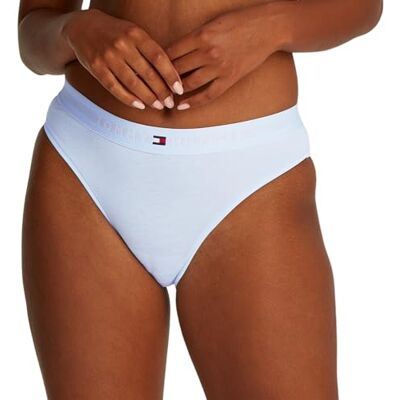 Tommy Hilfiger Bikini pour femme UW0UW04145, bleu, L, Bleu (Sweet Blue), L Tommy Hilfiger Bikini pour femme UW0UW04145, bleu, L, Bleu (Sweet Blue), L