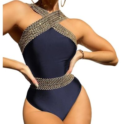 APGLSXY Maillot de bain pleine forme avec ventre, maillot de bain tankini en tissu doux pour femme APGLSXY Maillot de bain pleine forme avec ventre, maillot de bain tankini en tissu doux pour femme