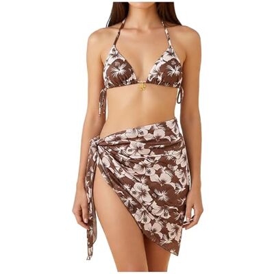 CHENWEIHAI Maillot de bain bikini pour femme avec cordon de serrage à nouer dans le dos CHENWEIHAI Maillot de bain bikini pour femme avec cordon de serrage à nouer dans le dos