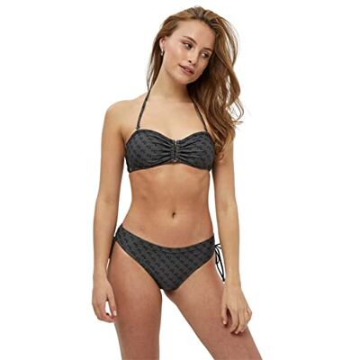 Minus Femme Amabel Haut de bikini, 9451 Expresso Logo Print, XXL Minus Femme Amabel Haut de bikini, 9451 Expresso Logo Print, XXL