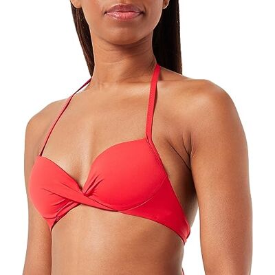 United Partie supérieure du bikini femme, Rouge 08J, XS United Partie supérieure du bikini femme, Rouge 08J, XS
