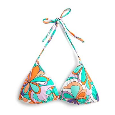 Koton Haut de bikini triangle pour femme Dos nu Rembourré Motif floral, Multicolore (mixte), 38 Koton Haut de bikini triangle pour femme Dos nu Rembourré Motif floral, Multicolore (mixte), 38