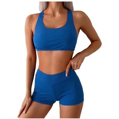 CHENWEIHAI Maillot De Bain Ensembles Mini Bikini Sexy en Forme De Triangle Maillots De Bain Féminins Maillots Taille Haute pour Femmes Maillots De Bain Patchwork (S/Blue) CHENWEIHAI Maillot De Bain Ensembles Mini Bikini Sexy en Forme De Triangle Maillots De Bain Féminins Maillots Taille Haute pour Femmes Maillots De Bain Patchwork (S/Blue)