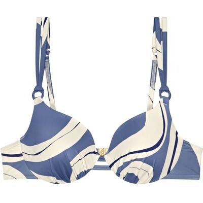 Triumph Haut de bikini d'été Allure Wp pour femme, Combinaison bleue, 40 / B Triumph Haut de bikini d'été Allure Wp pour femme, Combinaison bleue, 40 / B