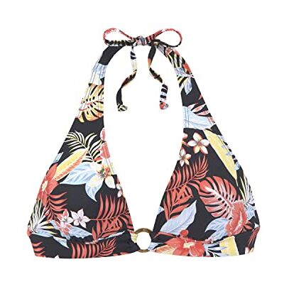 s.Oliver Bikini pour femme, Imprimé floral noir, 34 / A s.Oliver Bikini pour femme, Imprimé floral noir, 34 / A