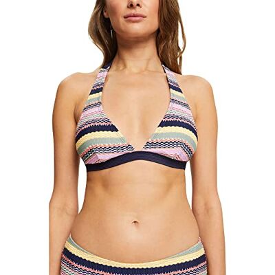 ESPRIT Antigua Beach Pad.Halterneck Bikini Femme, Bleu Marine 3., 36 / C ESPRIT Antigua Beach Pad.Halterneck Bikini Femme, Bleu Marine 3., 36 / C