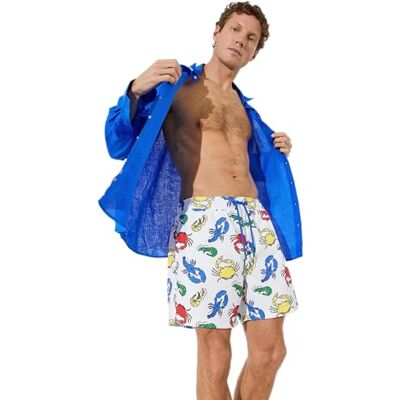 Koton Maillot de bain pour homme avec cordon de serrage imprimé animal et poche détaillée Koton Maillot de bain pour homme avec cordon de serrage imprimé animal et poche détaillée