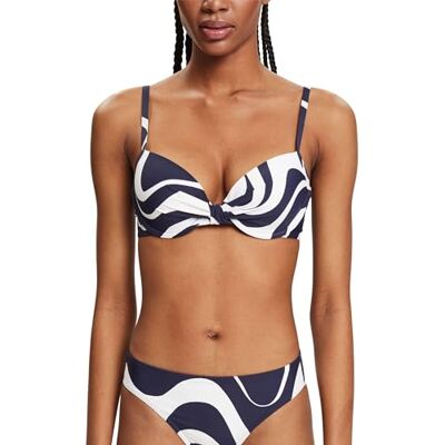 ESPRIT Bikini Wave Beach RCS Pad.Bra pour femme, 401/Navy 2., 36 / D ESPRIT Bikini Wave Beach RCS Pad.Bra pour femme, 401/Navy 2., 36 / D