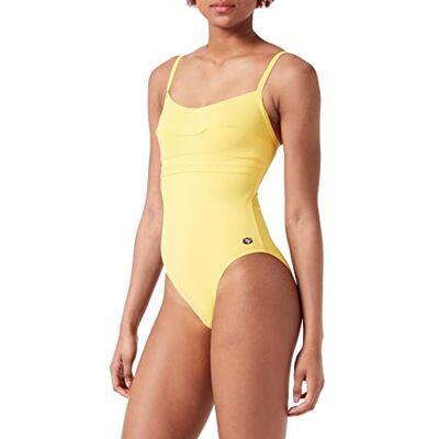 Haute pression Maillot de Bain Une pièce Femme, Jaune, 48 Haute pression Maillot de Bain Une pièce Femme, Jaune, 48