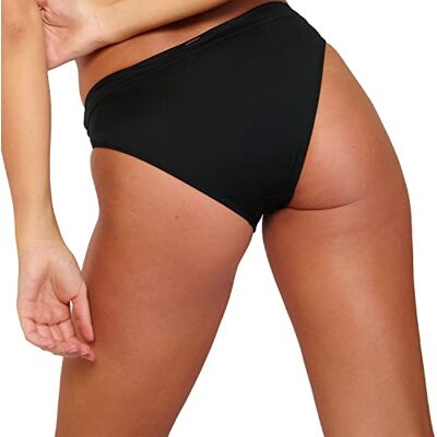 Livia Brune Alliage Bas de Bikini Femme, Noir, 3XL Livia Brune Alliage Bas de Bikini Femme, Noir, 3XL