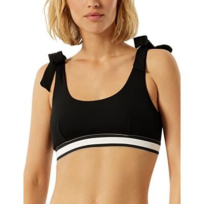Schiesser Bikini bustier pour femme, Noir, XS Schiesser Bikini bustier pour femme, Noir, XS