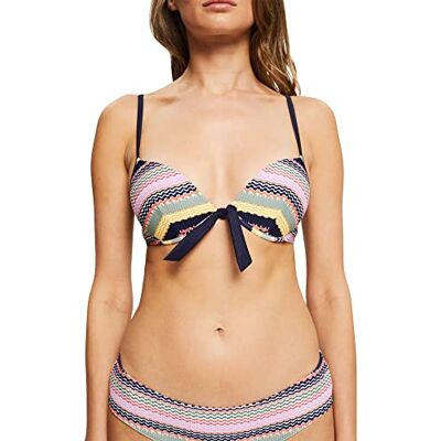 ESPRIT Antigua Beach Pad.Plunge Bra Bikini Femme, Navy 3, 36 / A ESPRIT Antigua Beach Pad.Plunge Bra Bikini Femme, Navy 3, 36 / A