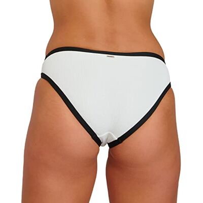 Livia Reine Paimpol Bas de Bikini Femme, Ecru, S Livia Reine Paimpol Bas de Bikini Femme, Ecru, S