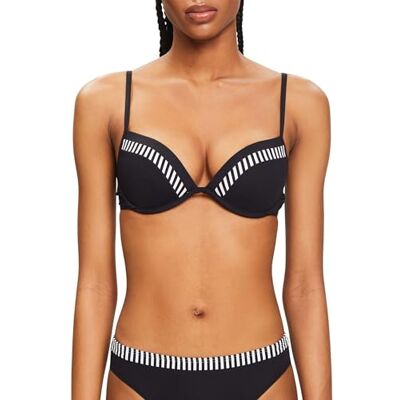 ESPRIT Bondi Beach SSN N Pad.Plunge Bikini pour femme, Noir, 38 C ESPRIT Bondi Beach SSN N Pad.Plunge Bikini pour femme, Noir, 38 C