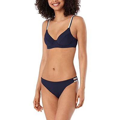 Schiesser Ensemble bikini à armatures pour femme, bleu foncé, XS Schiesser Ensemble bikini à armatures pour femme, bleu foncé, XS