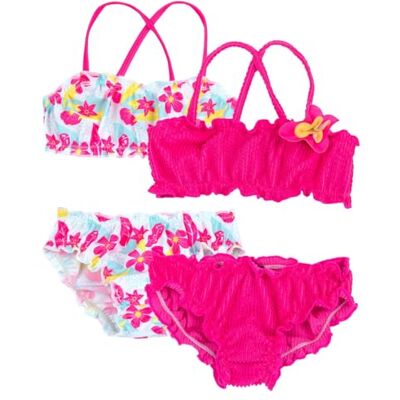 Chicco Set 2 Costume Da Bagno 2 Pezzi Ensemble de bikini Fille (lot de 2) Chicco Set 2 Costume Da Bagno 2 Pezzi Ensemble de bikini Fille (lot de 2)