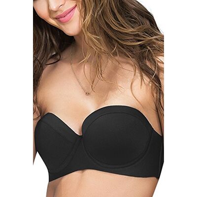 Mapale Mapalé Haut de Bikini à Coques Noir Sexy Top Maillot de Bain avec Ou sans Bretelles Taille M Mapale Mapalé Haut de Bikini à Coques Noir Sexy Top Maillot de Bain avec Ou sans Bretelles Taille M