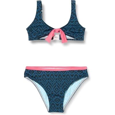 Haute pression Maillot DE Bain Deux PIÈCES Fille Motif GÉOMÉTRIQUE X9072 C01 T8A, Marine, 8-16 ans Haute pression Maillot DE Bain Deux PIÈCES Fille Motif GÉOMÉTRIQUE X9072 C01 T8A, Marine, 8-16 ans