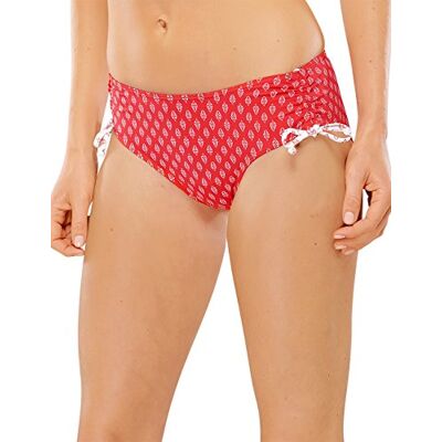 Schiesser Bikini-Slip Bas de Maillot Femme, Rouge (500), 46 Schiesser Bikini-Slip Bas de Maillot Femme, Rouge (500), 46