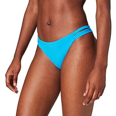 Seafolly Active Multi Rouleau Brazilian Bas De Maillot Femme, Bleu (Electric Blue Electric Blue), 36 Seafolly Active Multi Rouleau Brazilian Bas De Maillot Femme, Bleu (Electric Blue Electric Blue), 36