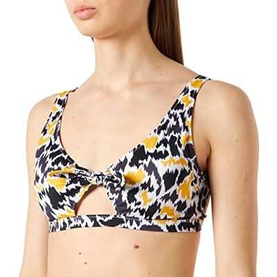 Sloggi Shore Fancy Guppy Top Bikini Femme, Brown Dark Combination, S Sloggi Shore Fancy Guppy Top Bikini Femme, Brown Dark Combination, S