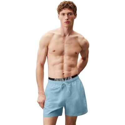 Calvin Medium Double Wb Lv00n61093 Short de bain Homme Calvin Medium Double Wb Lv00n61093 Short de bain Homme