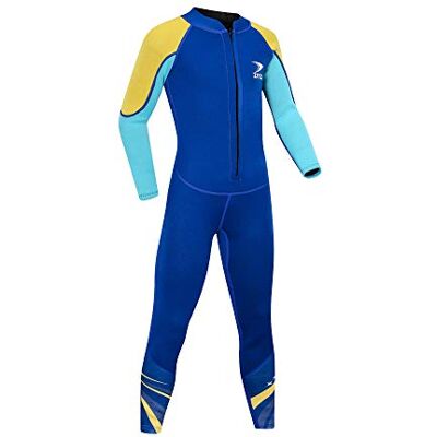 ZCCO Maillot de bain thermique en néoprène de 2,5 mm pour garçons et filles ZCCO Maillot de bain thermique en néoprène de 2,5 mm pour garçons et filles