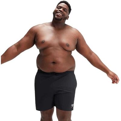 Speedo Plus Size Essentials 16" Swim Shorts Watershort Swimming Trunks Big And Tall Swimwear Short de bain Homme (lot de 1) Speedo Plus Size Essentials 16" Swim Shorts Watershort Swimming Trunks Big And Tall Swimwear Short de bain Homme (lot de 1)