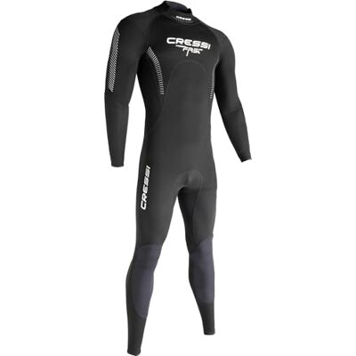 CRESSI Fast 1 mm Homme, Noir/Gris, S, Vêtements de Plongée Homme CRESSI Fast 1 mm Homme, Noir/Gris, S, Vêtements de Plongée Homme