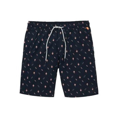 TOM TAILOR 1040974 Short de bain basique Homme (lot de 1) TOM TAILOR 1040974 Short de bain basique Homme (lot de 1)
