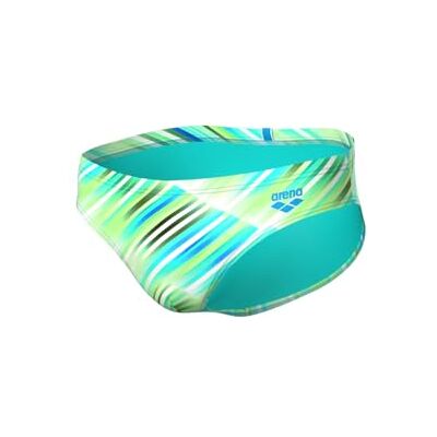 arena Slip de bain intégral pour homme, Vert clair/multicolore, 6 arena Slip de bain intégral pour homme, Vert clair/multicolore, 6