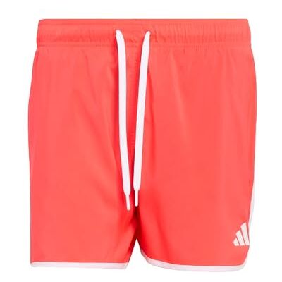 adidas herr WATER REACTIVE GRAPHIC SWIM SHORTS 5 INCH, lucid red/white, XS adidas herr WATER REACTIVE GRAPHIC SWIM SHORTS 5 INCH, lucid red/white, XS