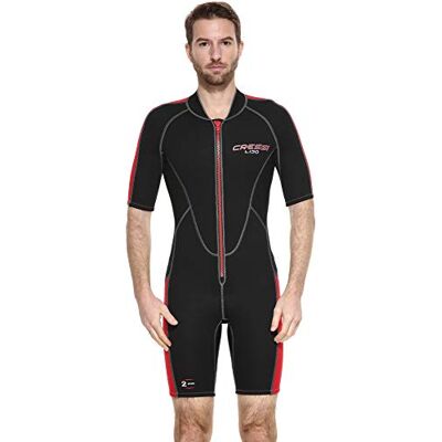 CRESSI Lido Man Combinaison Neoprene Shorty 2mm Homme Natation Snorkeling et Plongee CRESSI Lido Man Combinaison Neoprene Shorty 2mm Homme Natation Snorkeling et Plongee