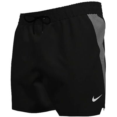 NIKE Swim Contend Solid Essent 5" Volley Short Black Swim Trunks Mixte NIKE Swim Contend Solid Essent 5" Volley Short Black Swim Trunks Mixte
