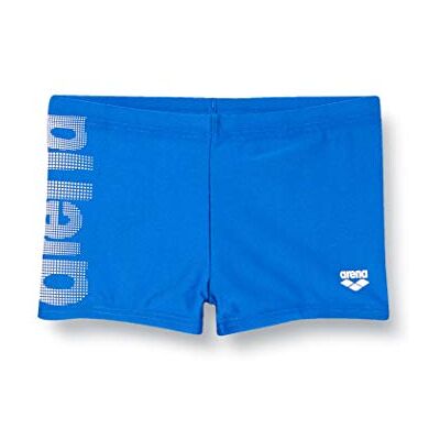 arena Short de Bain Garçon Logo, Short de Piscine et de Plage en Tissu Souple à Séchage Rapide, Partiellement Doublé à l'Avant arena Short de Bain Garçon Logo, Short de Piscine et de Plage en Tissu Souple à Séchage Rapide, Partiellement Doublé à l'Avant