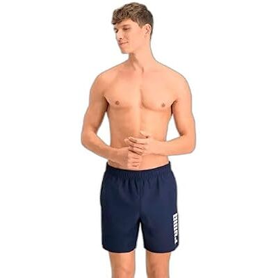 PUMA Short de bain pour homme avec logo PUMA Short de bain pour homme avec logo
