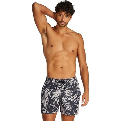 Calvin Medium Drawstring-print Km0km01120 Short de bain Homme Calvin Medium Drawstring-print Km0km01120 Short de bain Homme