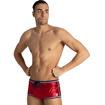 arena Men's Reversible Drag Suit Swim Short Square Leg Swimsuit Resistance Pool Training Aid for Swimmers, Navy/Red, Size 30 arena Men's Reversible Drag Suit Swim Short Square Leg Swimsuit Resistance Pool Training Aid for Swimmers, Navy/Red, Size 30