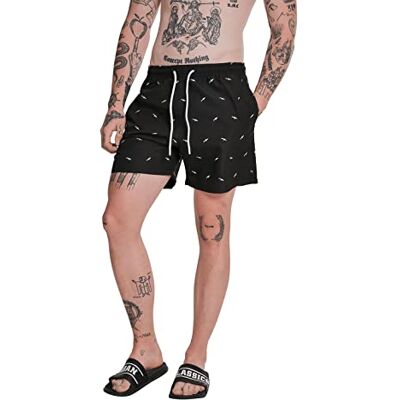 Urban Classics Tb2680-embroidery Swim Shorts Maillot de bain Homme (lot de 1) Urban Classics Tb2680-embroidery Swim Shorts Maillot de bain Homme (lot de 1)
