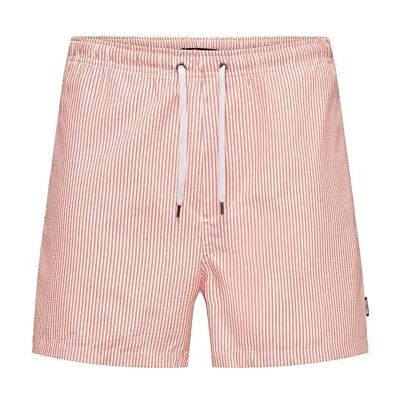Only & Sons Onsted Stripe Seersucker Swim Noos Short de bain Homme Only & Sons Onsted Stripe Seersucker Swim Noos Short de bain Homme