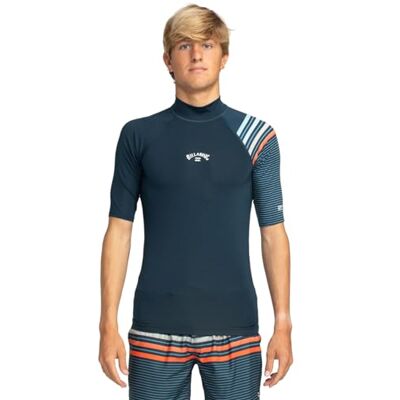 BILLABONG Imprimé Ss Contrasté Ensemble rashguard Homme (lot de 1) BILLABONG Imprimé Ss Contrasté Ensemble rashguard Homme (lot de 1)