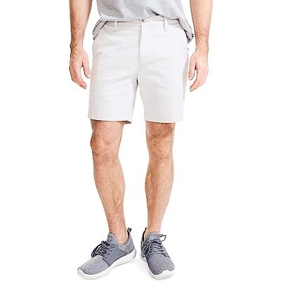 Nautica Men's 6" Deck Short, Stone, 35W Nautica Men's 6" Deck Short, Stone, 35W
