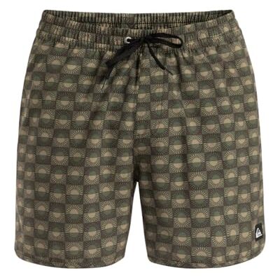 Quiksilver Boardshort SURFSILK SCALLOP VOLLEY 16 Homme Marron XS, Florever Cre6 Feuille de vigne, XS Quiksilver Boardshort SURFSILK SCALLOP VOLLEY 16 Homme Marron XS, Florever Cre6 Feuille de vigne, XS