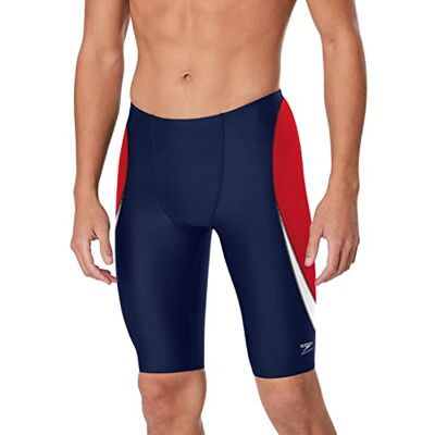 Speedo Maillot de bain standard, modèle Jammer Endurance+ Splice Team Colors, pour hommes Speedo Maillot de bain standard, modèle Jammer Endurance+ Splice Team Colors, pour hommes